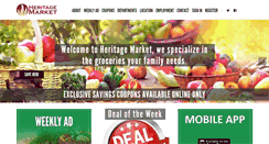 Desktop Screenshot of heritagemarket.net